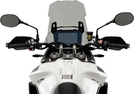 Puig Hi-Tech Parts 20375H Touring Windscreen - 22" - Smoke - Triumph | Street