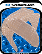 STOMPGRIP 55-10-0068C Tank Grips - Volcano - Clear - Ducati - Panigale '12-'24 | Street