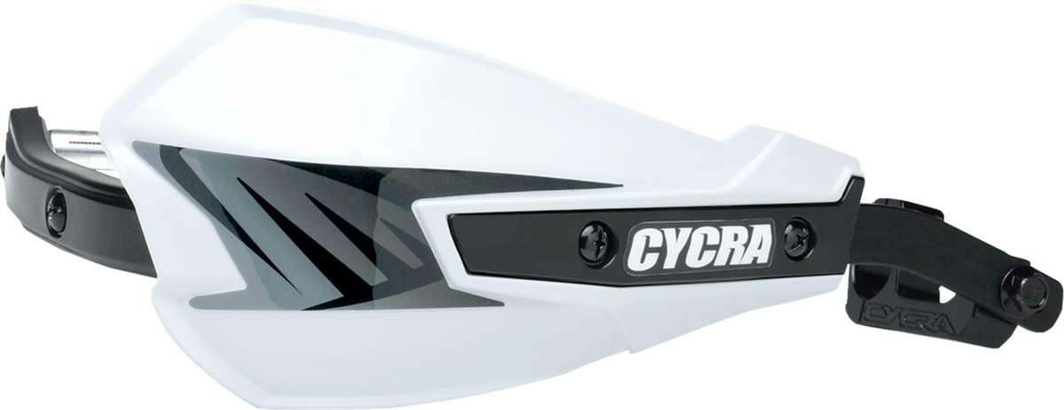 Cycra 1CYC-7801-42 Vortex Handguards - Universal U-Clamp - White | Off-Road