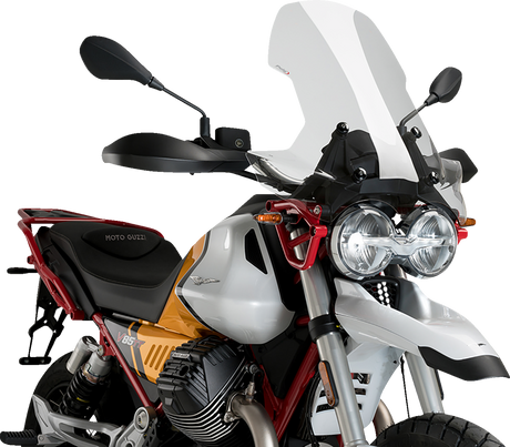 Puig Hi-Tech Parts 21176W Touring Windscreen - 22-7/8" - Clear - Moto Guzzi | Street