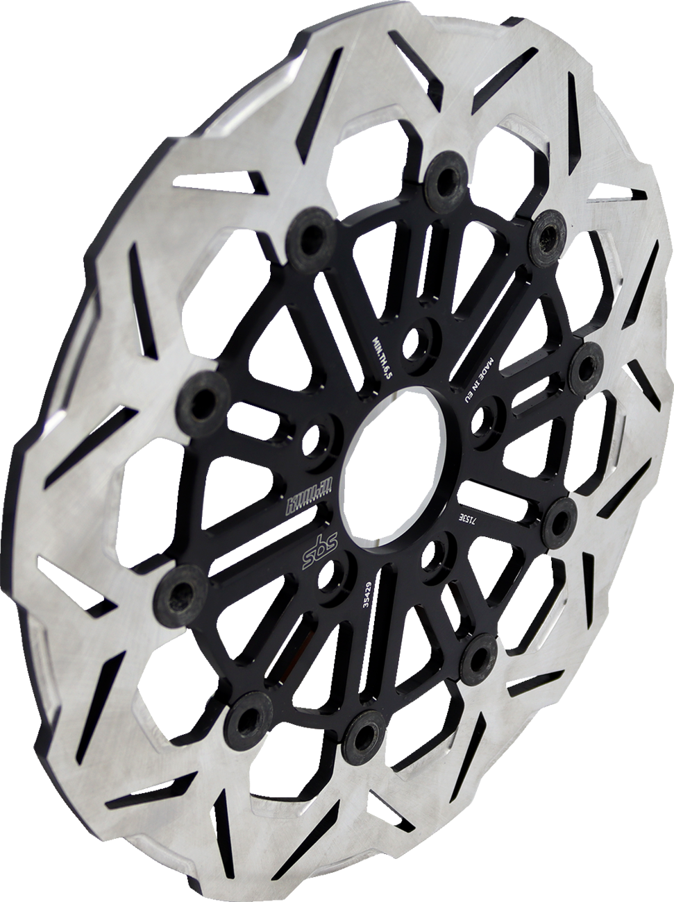 SBS Brake Rotor Designed by Kodlin, Rear - 7153E (Harley-Davidson FLHX Street Glide / FLHR Road King / FLHXSE CVO Street Glide 2008–2026)