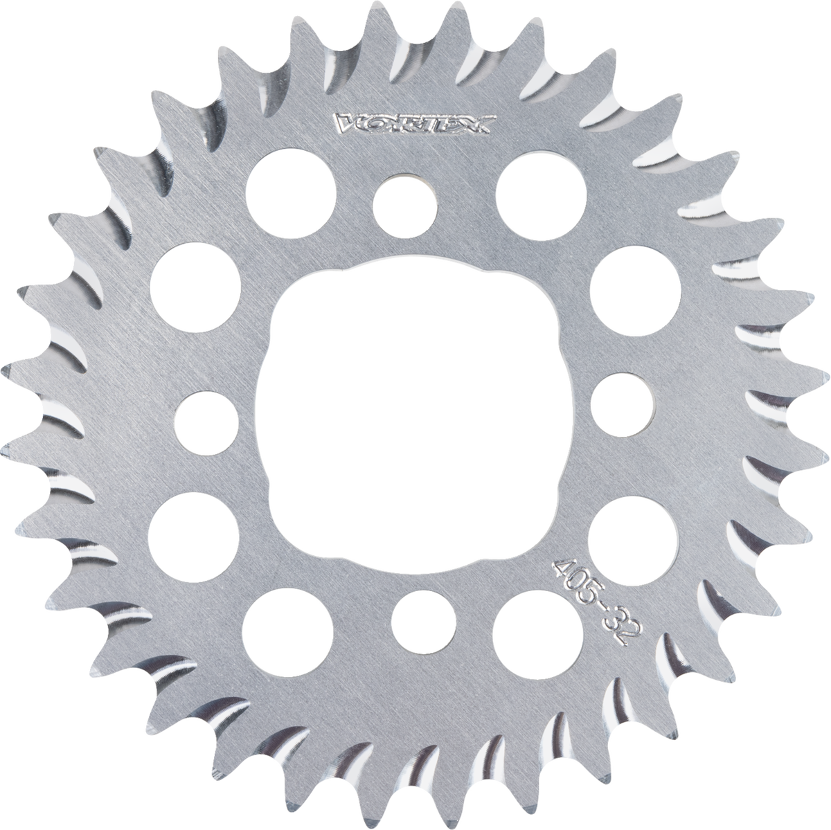 VORTEX 405-32 Rear Sprocket - Aluminum - 32 Tooth - Silver - Z 125 Pro | Street