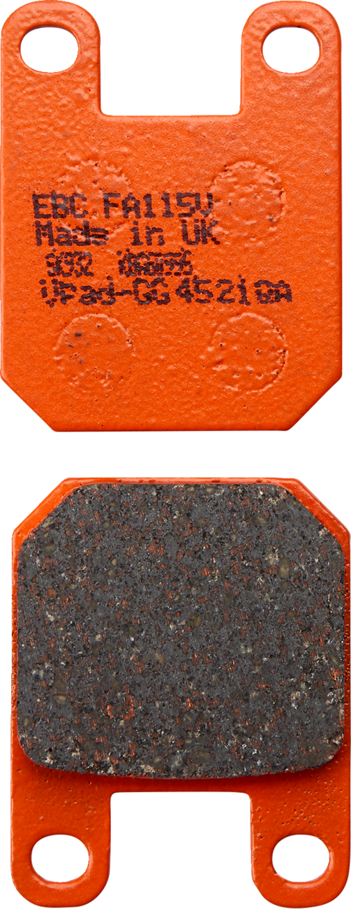 EBC FA-V Series Semi-sintered Brake Pads - FA115V (Gas Gas / Beta / KTM / Husqvarna / ATK / Derbi 1987–2012)