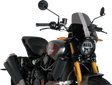 Puig Hi-Tech Parts 3834F New Generation Windscreen - Dark Smoke - FTR 1200 | Street