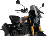 Puig Hi-Tech Parts 3834F New Generation Windscreen - Dark Smoke - FTR 1200 | Street