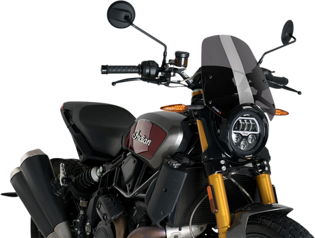 Puig Hi-Tech Parts 3834F New Generation Windscreen - Dark Smoke - FTR 1200 | Street