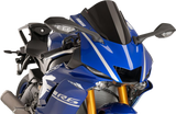 Puig Hi-Tech Parts 9723N Race Windscreen - 14-1/4" - Black - Yamaha | Street