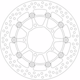 SBS Brake Rotor, Front - 5012 (Suzuki Boulevard B.O.S.S. / M109R Boulevard / Boulevard 1800 M109R 2005–2021)