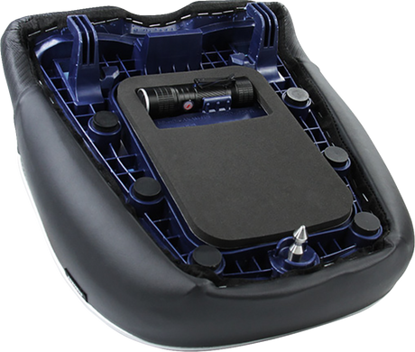 Sargent SHD-1920-19 Two-Piece Seat - Black - CarbonFX - Pan America '21-'26 | Street