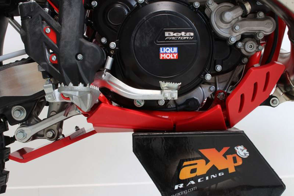 Axp Racing AX1551 Xtrem Skid Plate - Red - Beta - Enduro RR '20-'24 | Off-Road