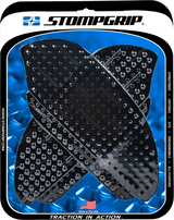 STOMPGRIP 55-10-0020B Tank Grips - Volcano - Black - Honda - CBR '07-'12 | Street
