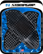 STOMPGRIP 55-10-0020B Tank Grips - Volcano - Black - Honda - CBR '07-'12 | Street