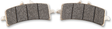 SBS Track Organic Base Front Brake Pads - 901DC (Triumph / MV Agusta / Honda / Bimota / BMW / Aprilia 1980–2023)