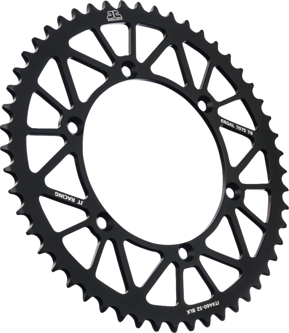 JT SPROCKETS JTA460.52BLK Rear Sprocket - Black - 52 Tooth - Kawasaki | Adventure/Off-Road