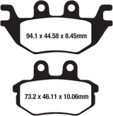 EBC FA-R Series Sintered Rear Brake Pads - FA686R (Kawasaki Mule PRO-FXT / Mule PRO-FXT Ranch / Mule PRO-FXR 1000 2015–2024)
