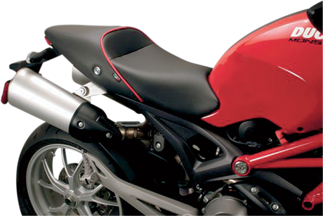 Sargent WS-609-19 World Sport Performance Seat - Black - Carbon FX - Low - Monster '09-'14 | Street