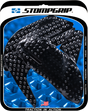 STOMPGRIP 55-10-0068B Tank Grips - Volcano - Black - Ducati - Panigale '12-'24 | Street