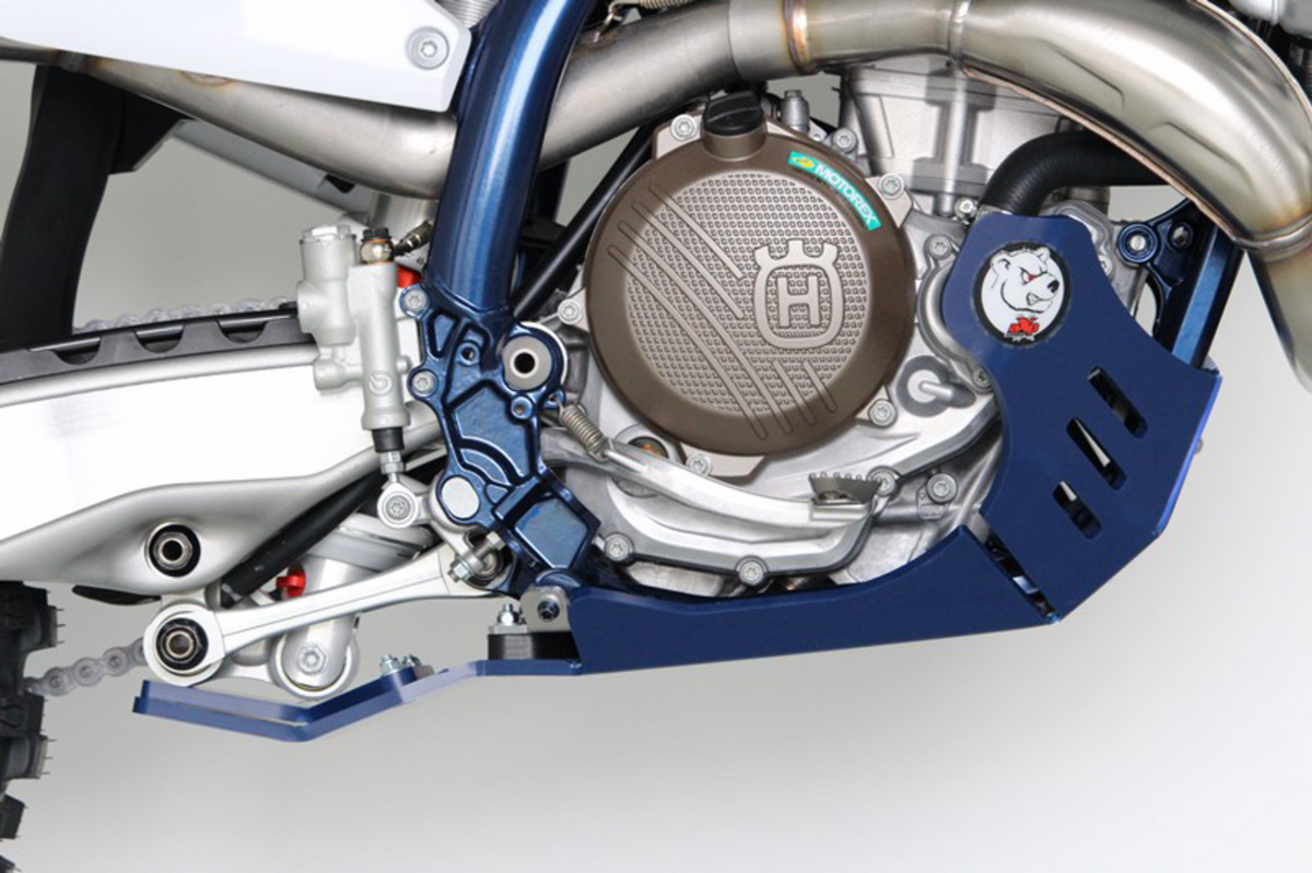 Axp Racing AX1663 Xtrem Skid Plate - Blue - Husqvarna - FC/FE/FX '23-'27 | Adventure/Off-Road