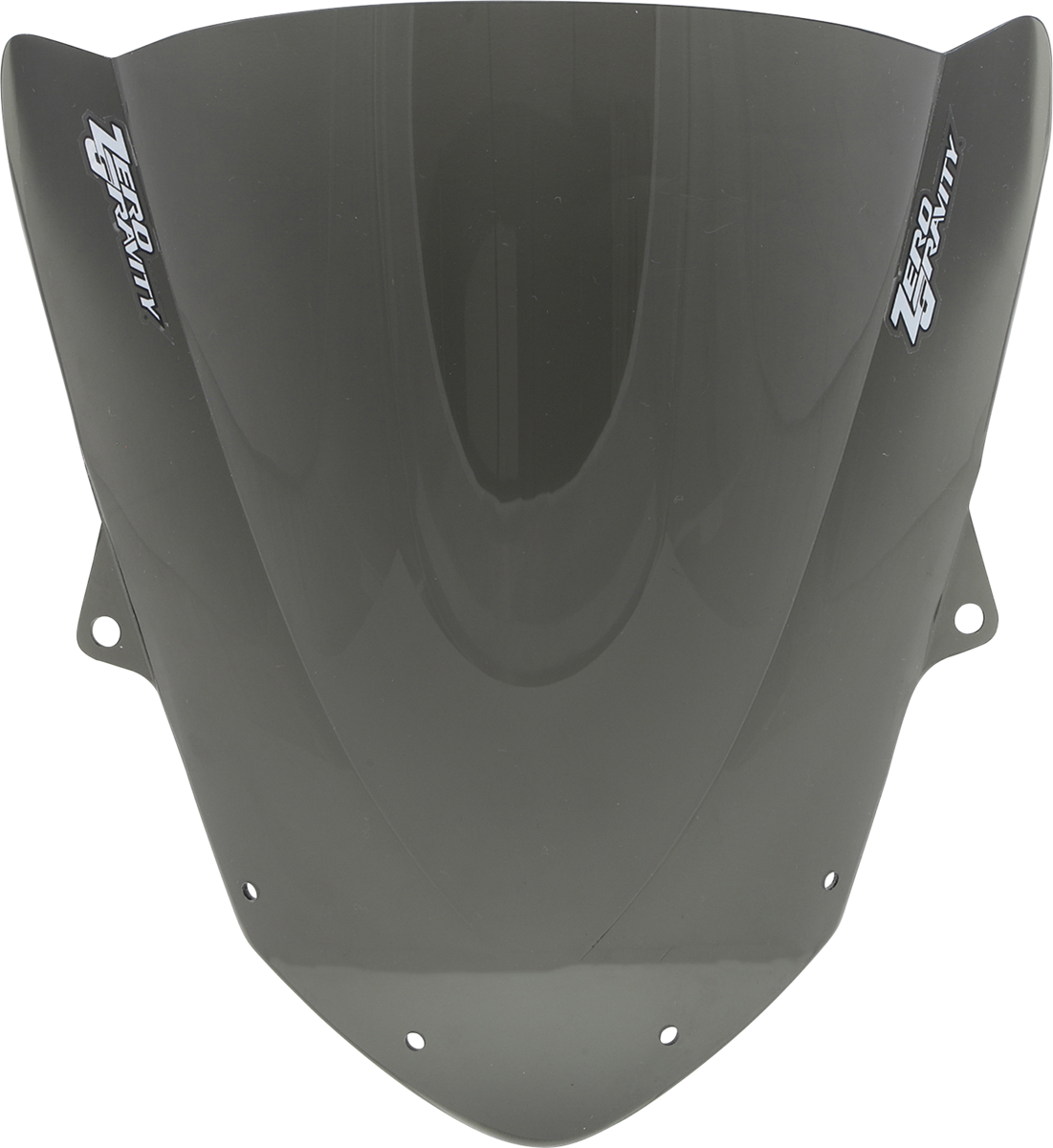 Zero Gravity 16-262-02 Double Bubble Windscreen - Light Smoke - ZX-10R | Street