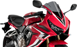 Puig Hi-Tech Parts 3568F Race Windscreen - 13-1/4" - Dark Smoke - CBR650R | Street