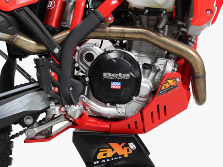 Axp Racing AX1684 Xtrem Skid Plate - Red - Beta - Enduro RR '20-'24 | Adventure/Off-Road