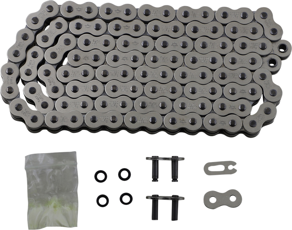 JT CHAINS JTC520X1R3NN110DL 520 X1R3 Chain - Nickel - 110 Link | Off-Road/Street