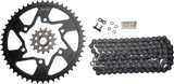 VORTEX CK6317 Chain and Sprocket Kit - HFRS - Black - Yamaha YZF-R6/S | Street