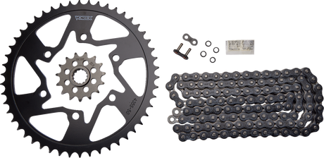 VORTEX CK6317 Chain and Sprocket Kit - HFRS - Black - Yamaha YZF-R6/S | Street