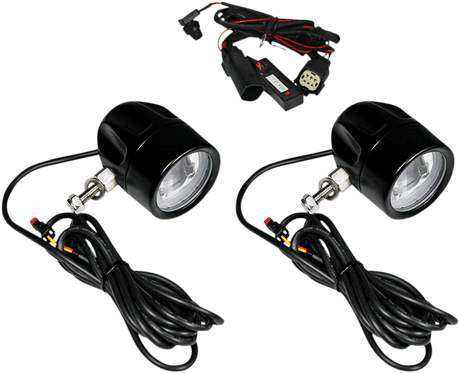 Custom Dynamics LED Fog Light - BCM - Black PB-FOG-BCM-B - Cycle City Outdoors