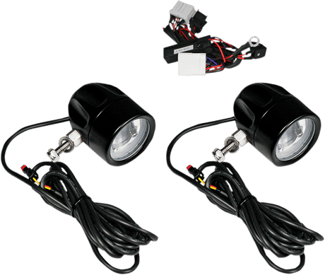 Custom Dynamics LED Fog Light - HD - Black PB-FOG-HD-B - Cycle City Outdoors