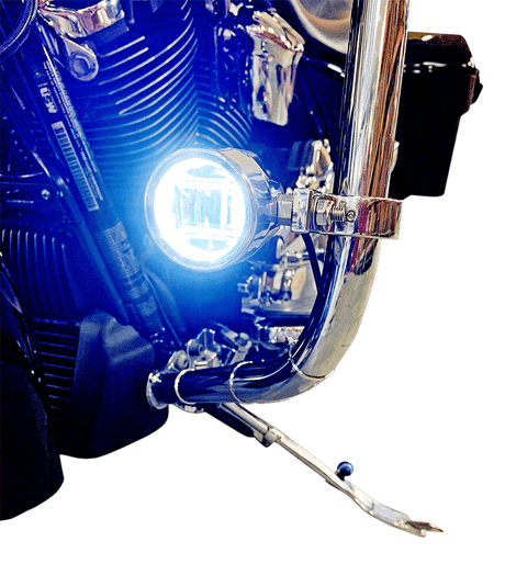 Custom Dynamics LED Fog Light - SS6 - Chrome PB-FOG-SS6-C - Cycle City Outdoors