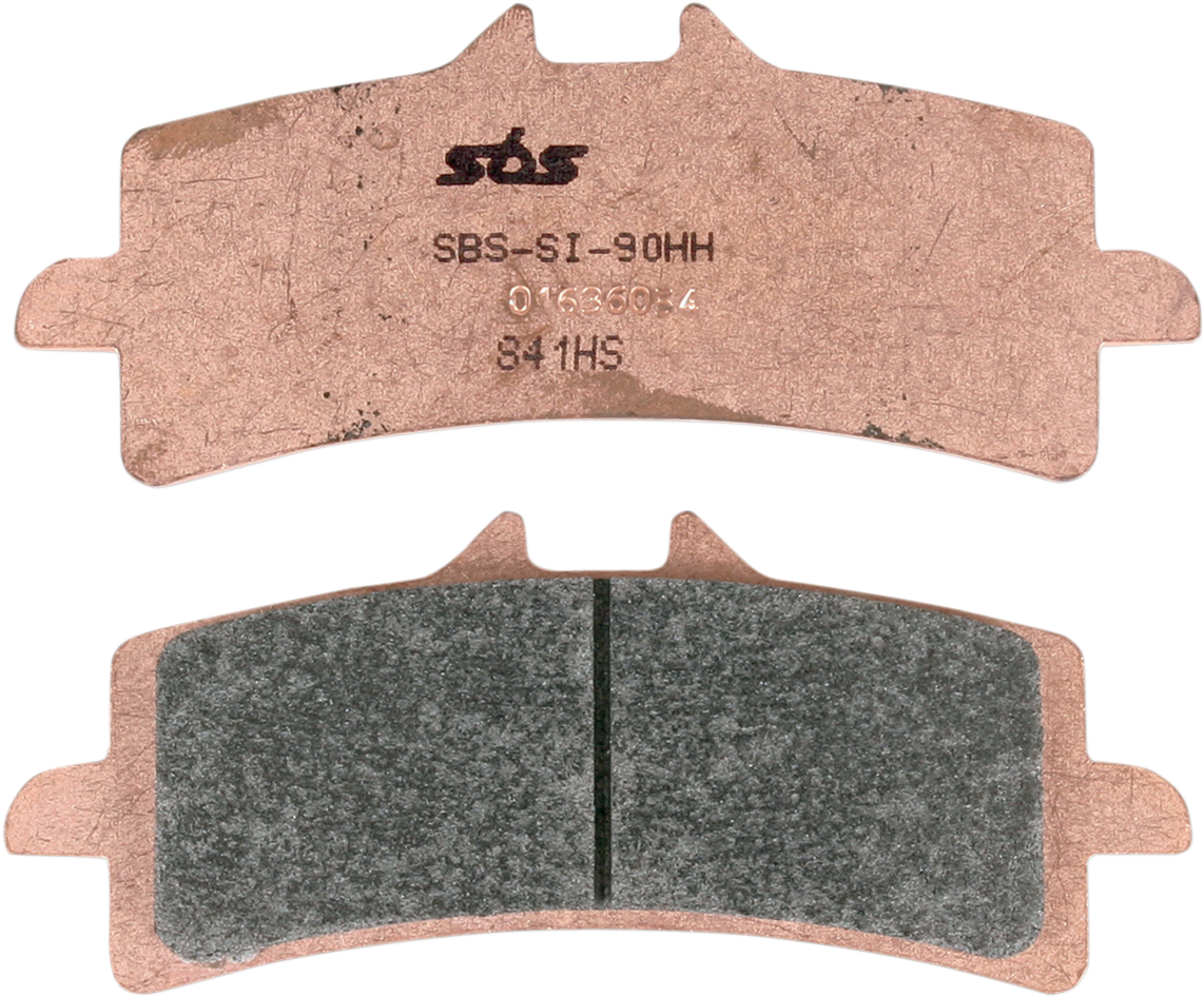 SBS HS Series Sintered Front Brake Pads - 841HS (Ducati / Suzuki / Kawasaki / MV Agusta / Aprilia / KTM 2007–2027)