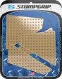STOMPGRIP 55-10-0213C Tank Grips - Volcano - Clear - KTM - Duke '24-'25 | Street