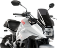 Puig Hi-Tech Parts 3737F Race Windscreen - 13" - Dark Smoke - YZF-R3 | Street