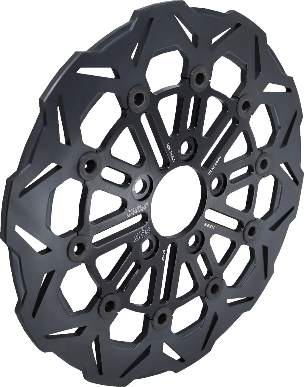 SBS Brake Rotor Designed by Kodlin, Rear - 7153E-B (Harley-Davidson FLHX Street Glide / FLHR Road King / FLHTK Ultra 2008–2026)