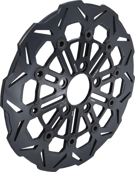 SBS Brake Rotor Designed by Kodlin, Rear - 7153E-B (Harley-Davidson FLHX Street Glide / FLHR Road King / FLHTK Ultra 2008–2026)