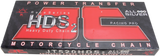 JT CHAINS JTC520HDSNN120SL 520 HDS - Ultimate Competition Chain - Nickel - 120 Links | Adventure/ATV/UTV