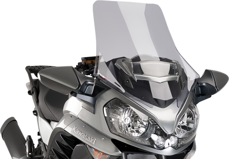 Puig Hi-Tech Parts 7628H Race Windscreen - 27-3/4" - Light Smoke - Kawasaki | Street
