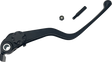 DRAG SPECIALTIES 0614-1928 Wide Blade Replacement Brake Lever - Black | Street
