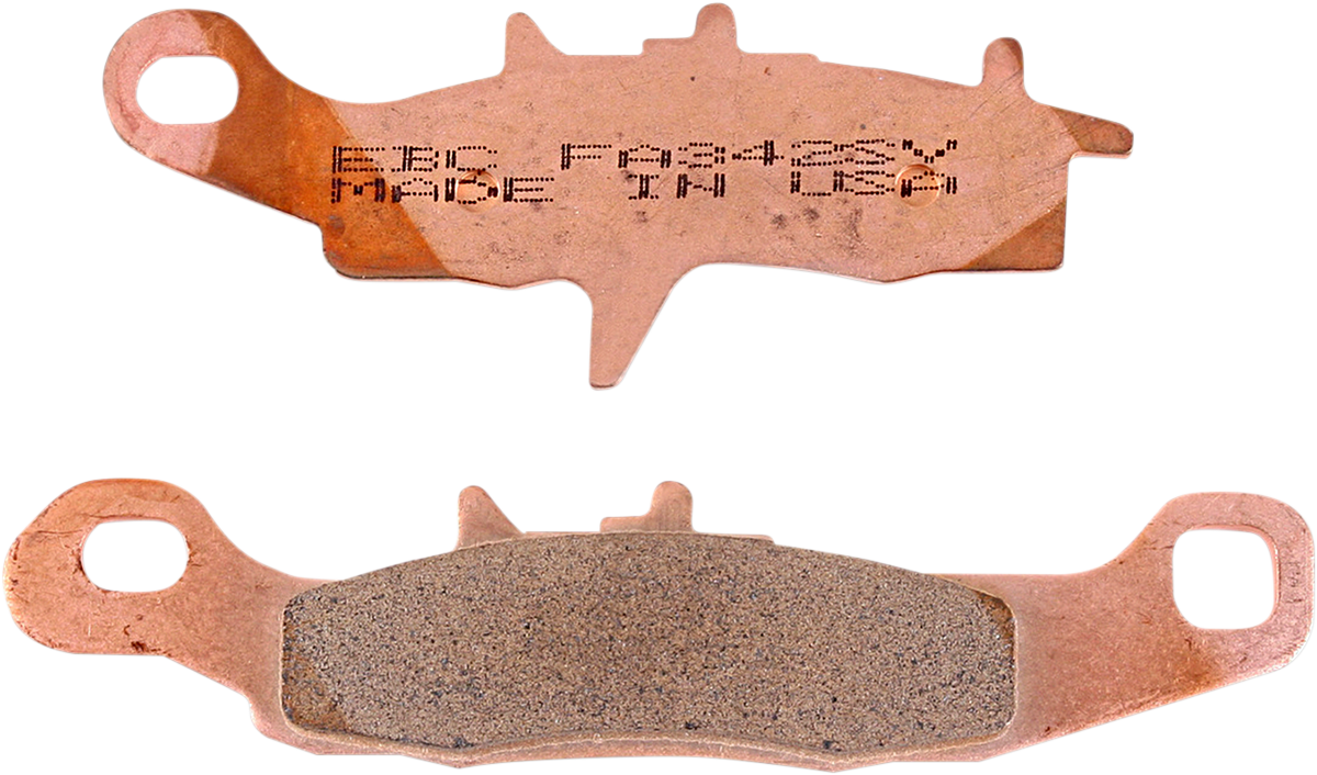EBC FA-SV Series Sintered Front Left Brake Pads - FA342SV (Kawasaki Brute Force 4x4 / Suzuki LT-V700F Twin Peaks 700 4x4 2002–2014)