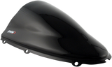 Puig Hi-Tech Parts 4057N Race Windscreen - 17-3/8" - Black - ZX-14 | Street