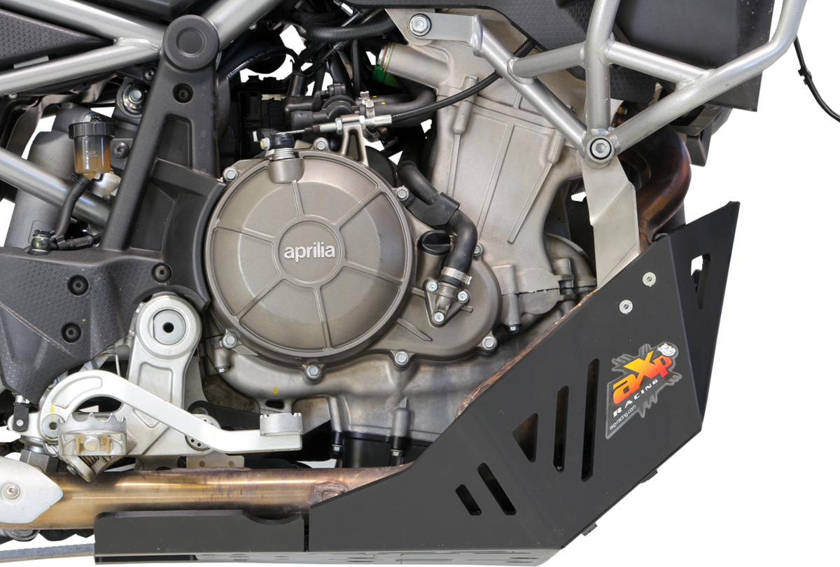 Axp Racing AX1690 Adventure Skid Plate - Black - Aprilia - Tuareg '22-'26 | Adventure/Street