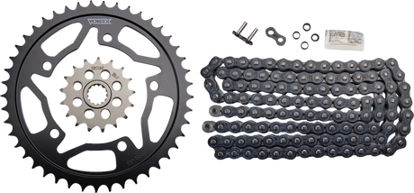 VORTEX CK5151 Chain and Sprocket Kit - WSS - Black - Suzuki GSX-R750 | Street