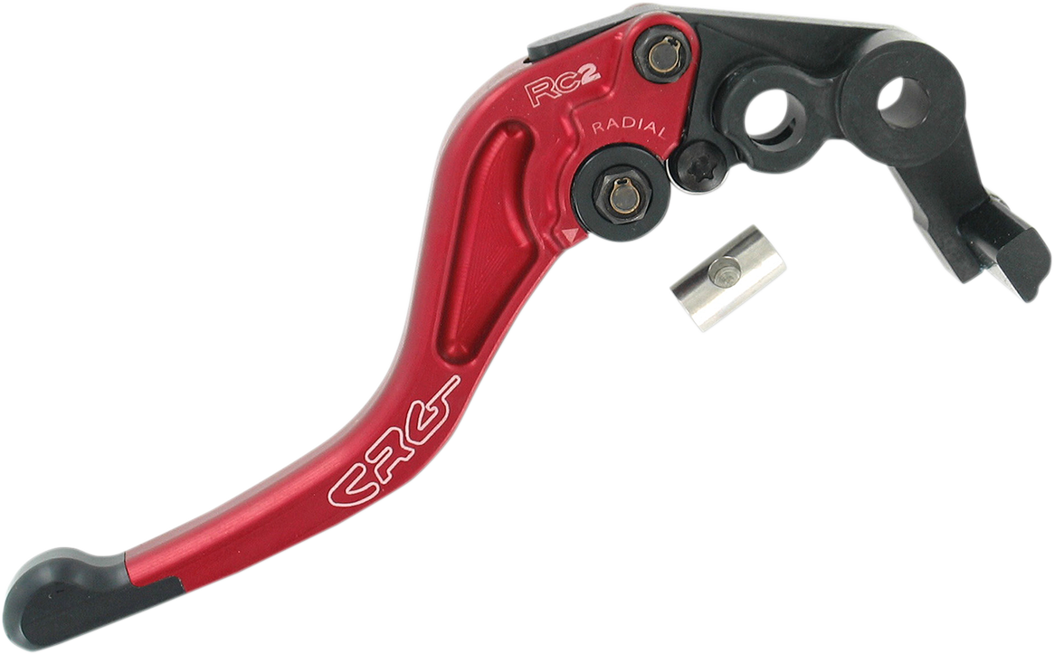 CRG 2RN-521-H-R RC2 Shorty Brake Lever - Red | Street