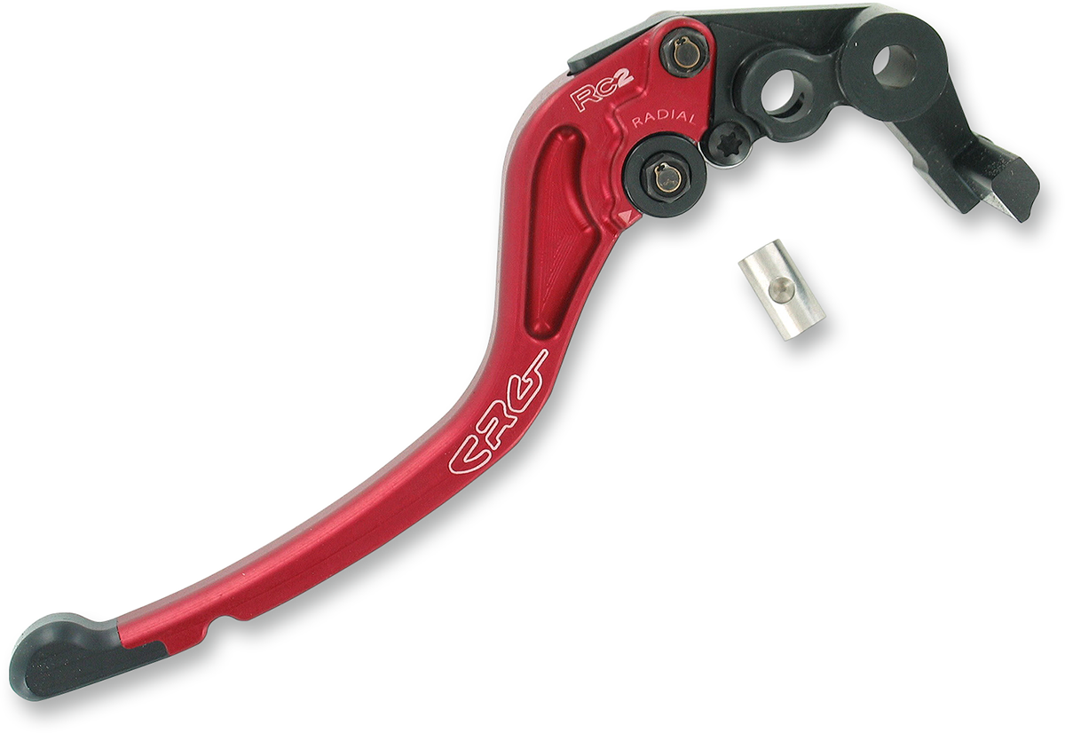 CRG 2RN-521-T-R RC2 Standard Brake Lever - Red | Street