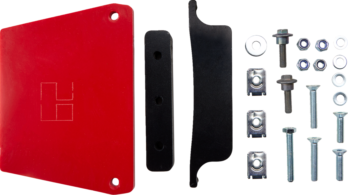 Axp Racing AX1551 Xtrem Skid Plate - Red - Beta - Enduro RR '20-'24 | Off-Road