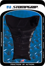 STOMPGRIP 51-01-2010B Tank Protector - Center - Ridge - Black - Universal | Adventure/Street