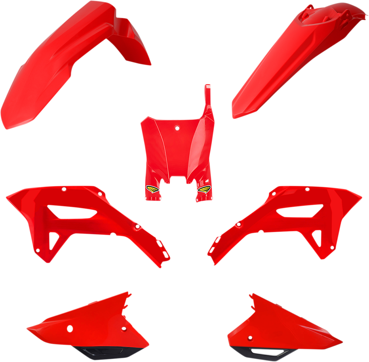 Cycra 1CYC-9432-00 5 Piece Replica Body Kit - OEM Red/Black - CRF 250RX/450RX | Off-Road