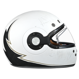 Daytona Retro Full Face Helmet | Blitz | DOT + ECE 22.06 | Men, Women & Youth