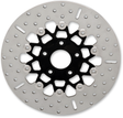 EBC Custom Stainless Steel Rear Brake Rotor - RSD019BLK (Harley-Davidson 1992–1999)